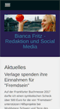Mobile Screenshot of biancafritz.com